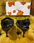 BLACK Donald Pliner SANDAL 10