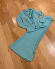 TEAL UNKNOWN SUIT 9