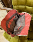 TAN/PINK BIG BUDDHA TOTE