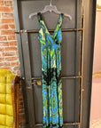BLUE PATTERN CARINA DRESS MED