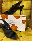 BLACK Donald Pliner SANDAL 10