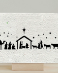 Nativity Scene - Plantable Greeting Card
