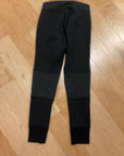 BLACK THE BASE ZIPPER PANTS S