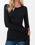 Long Sleeve Modal T-Shirt