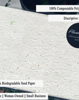You Are Beautiful - Plantable Greeting Card