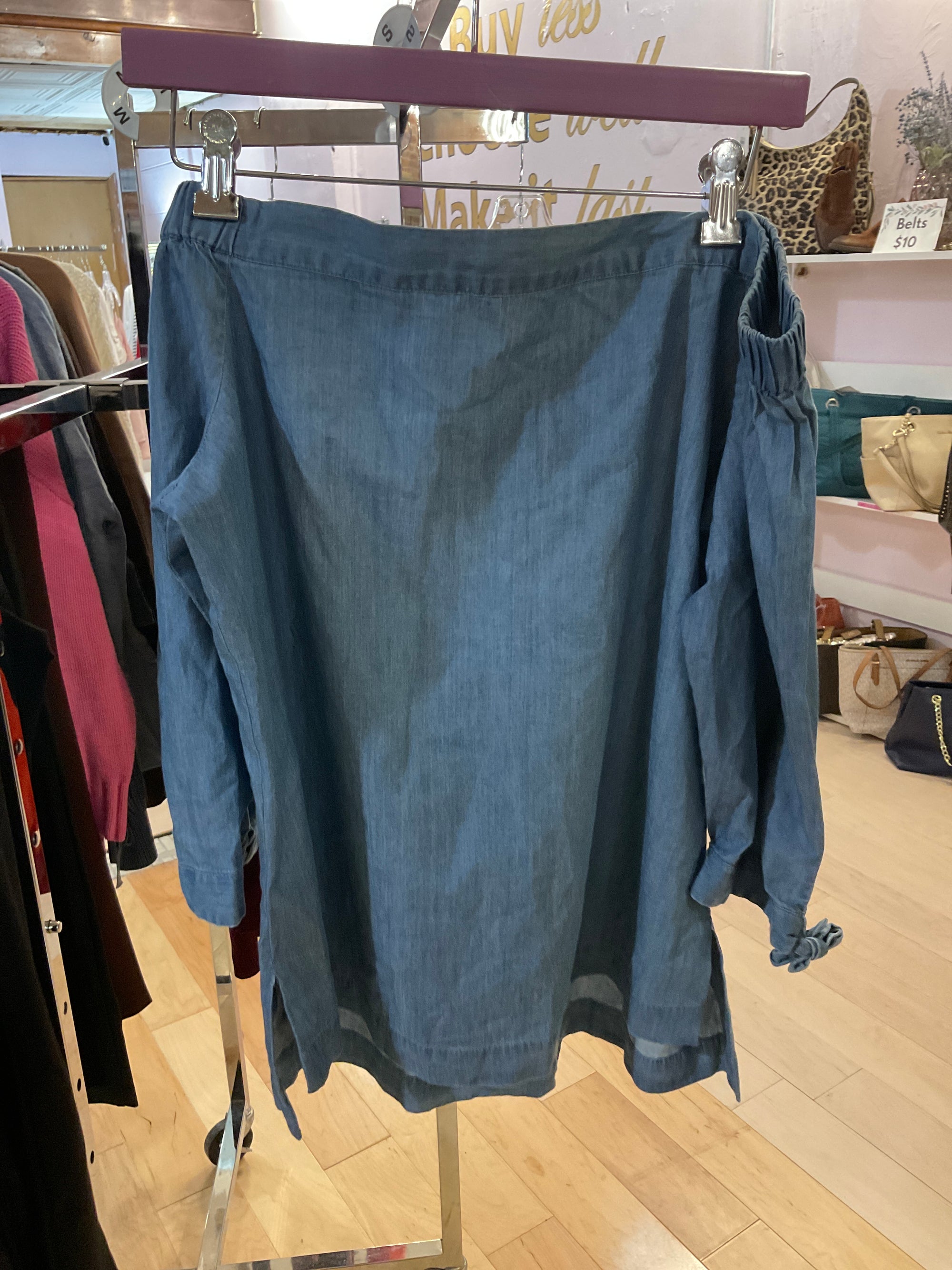 {{ClientCode}} DENIM LOFT LONG SLEEVE SHIRT, M