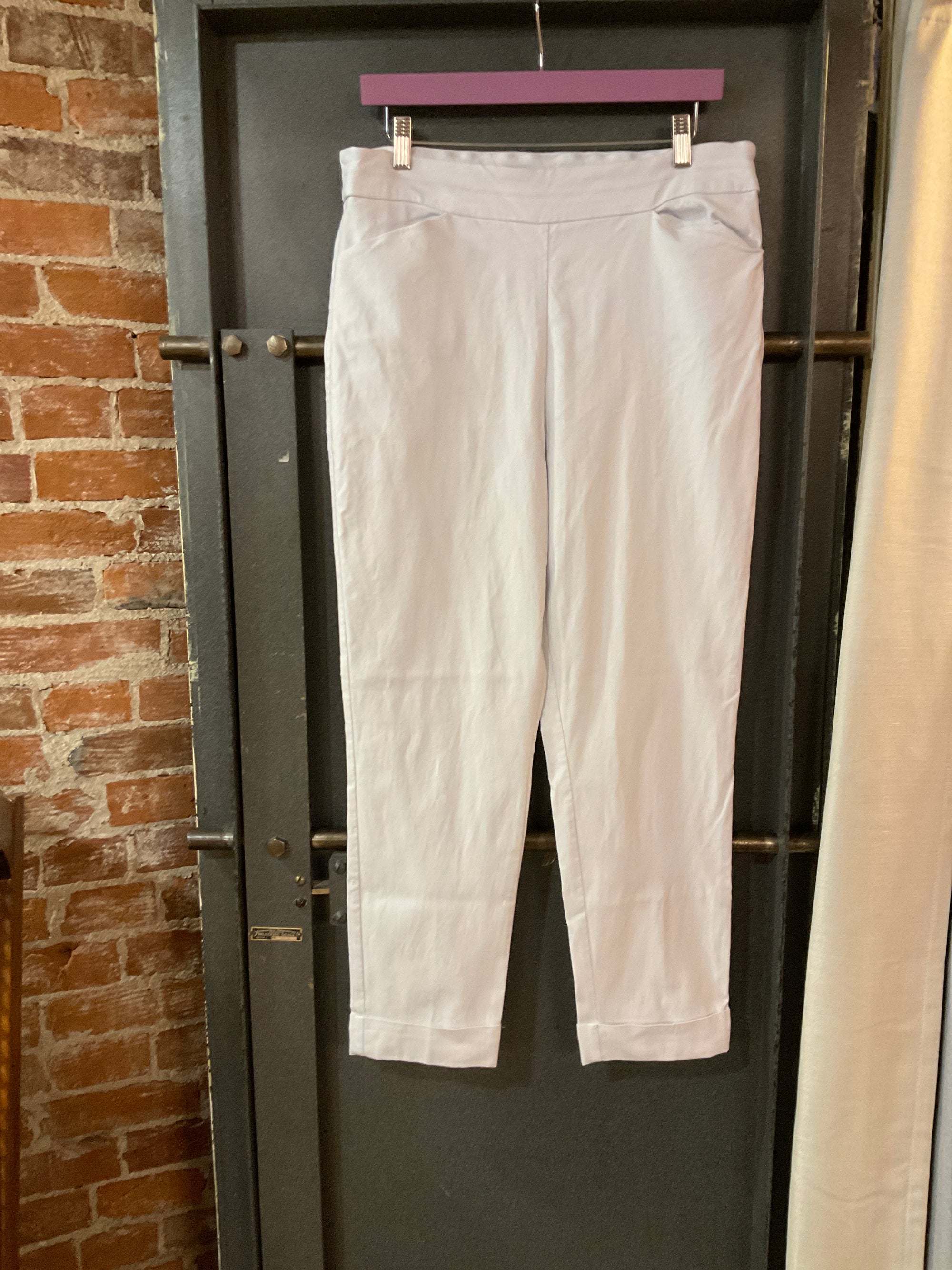 WHITE TRIBAL PANTS 14