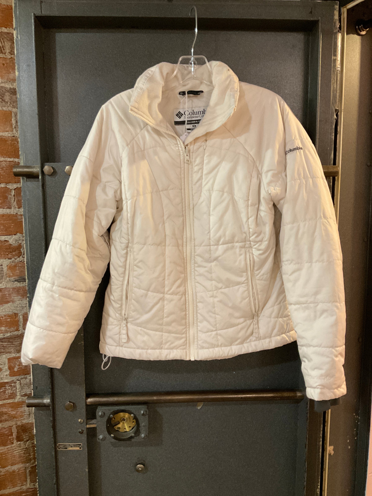 CREAM COLUMBIA JACKET M