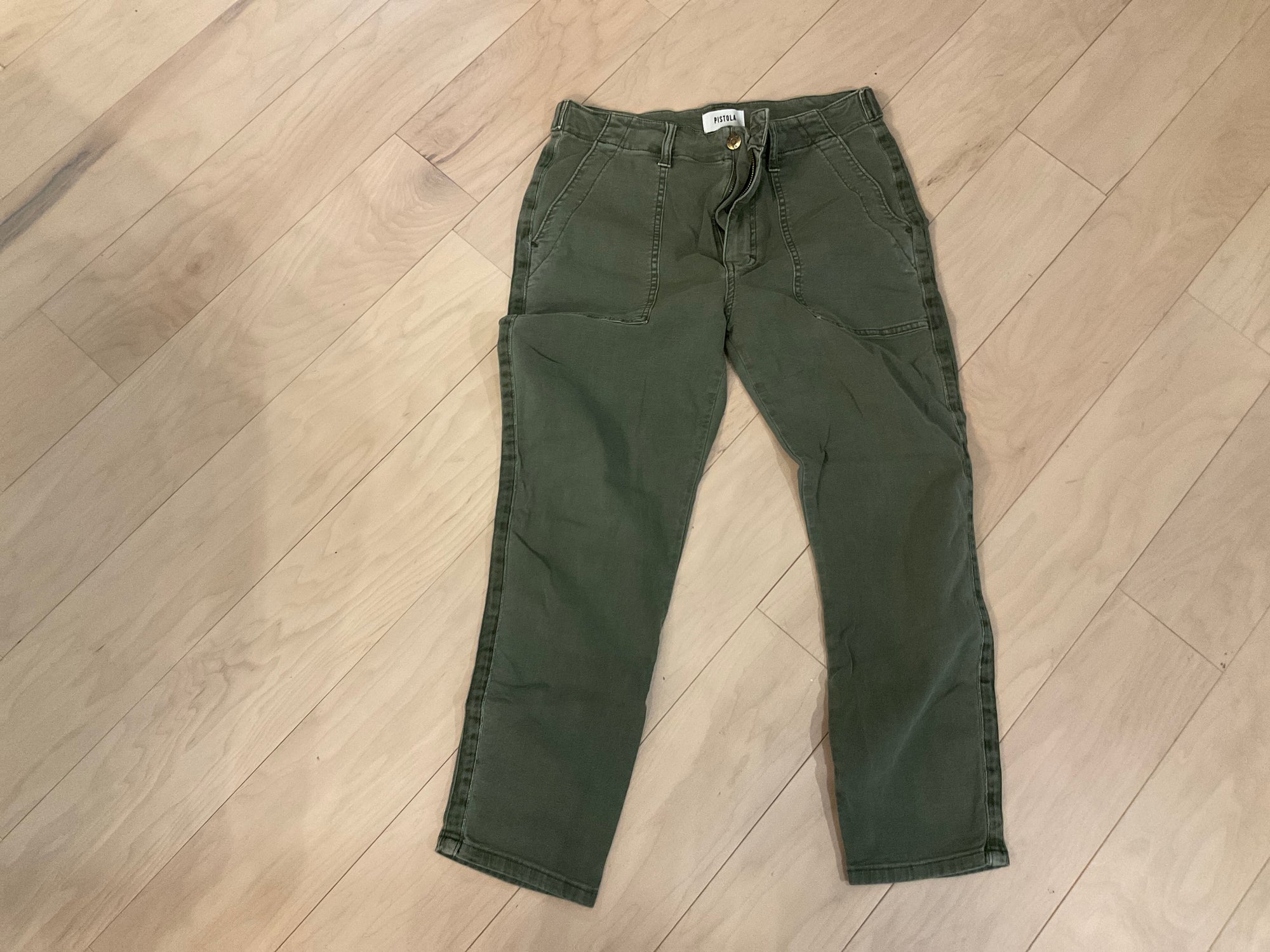 {{ClientCode}} OLIVE PISTOLA PANTS, 8