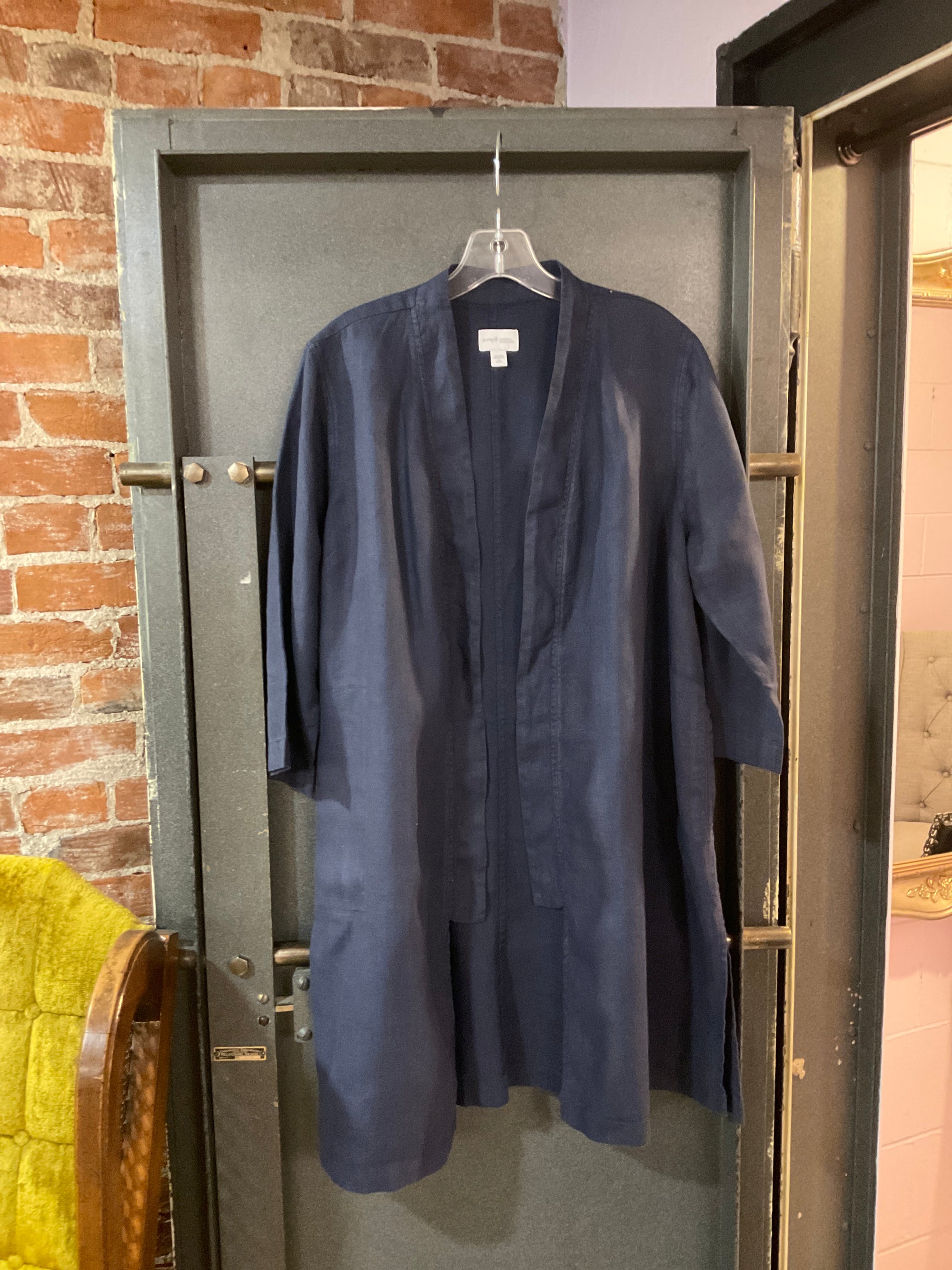 NAVY PURE JILL CARDIGAN M