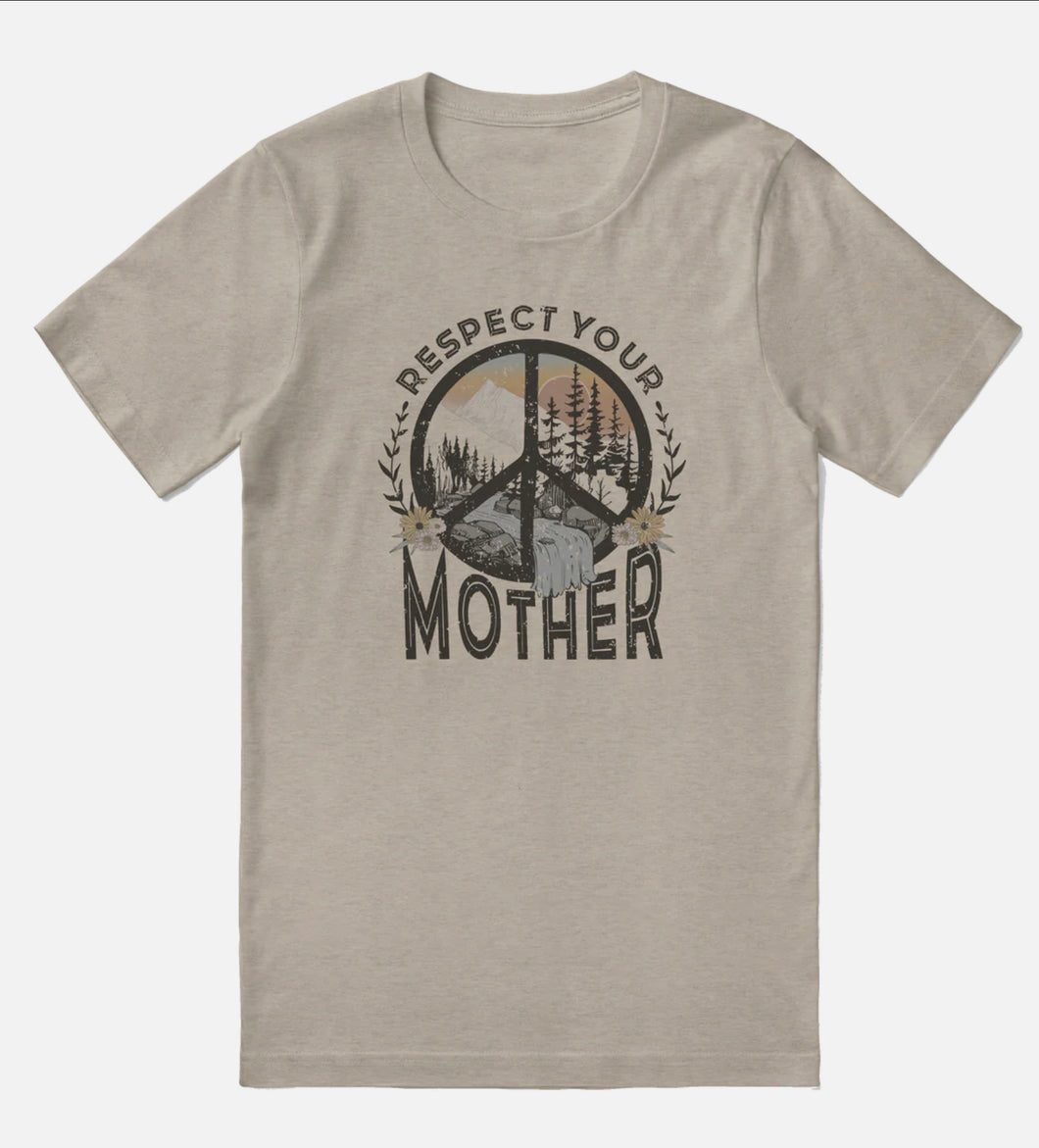 Respect your mother tee shirt