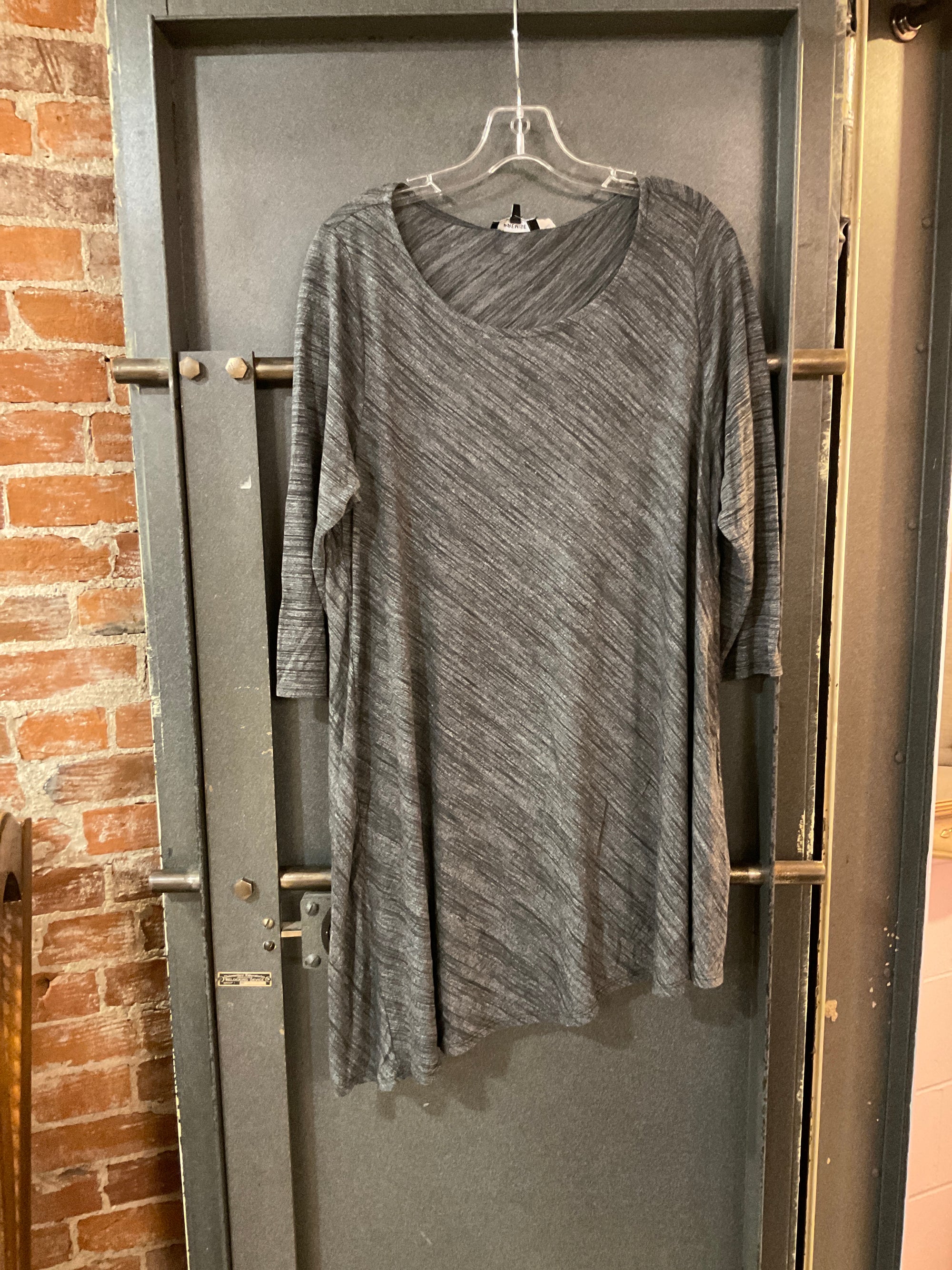 Black PREMISE 3/4 sleeve 1X