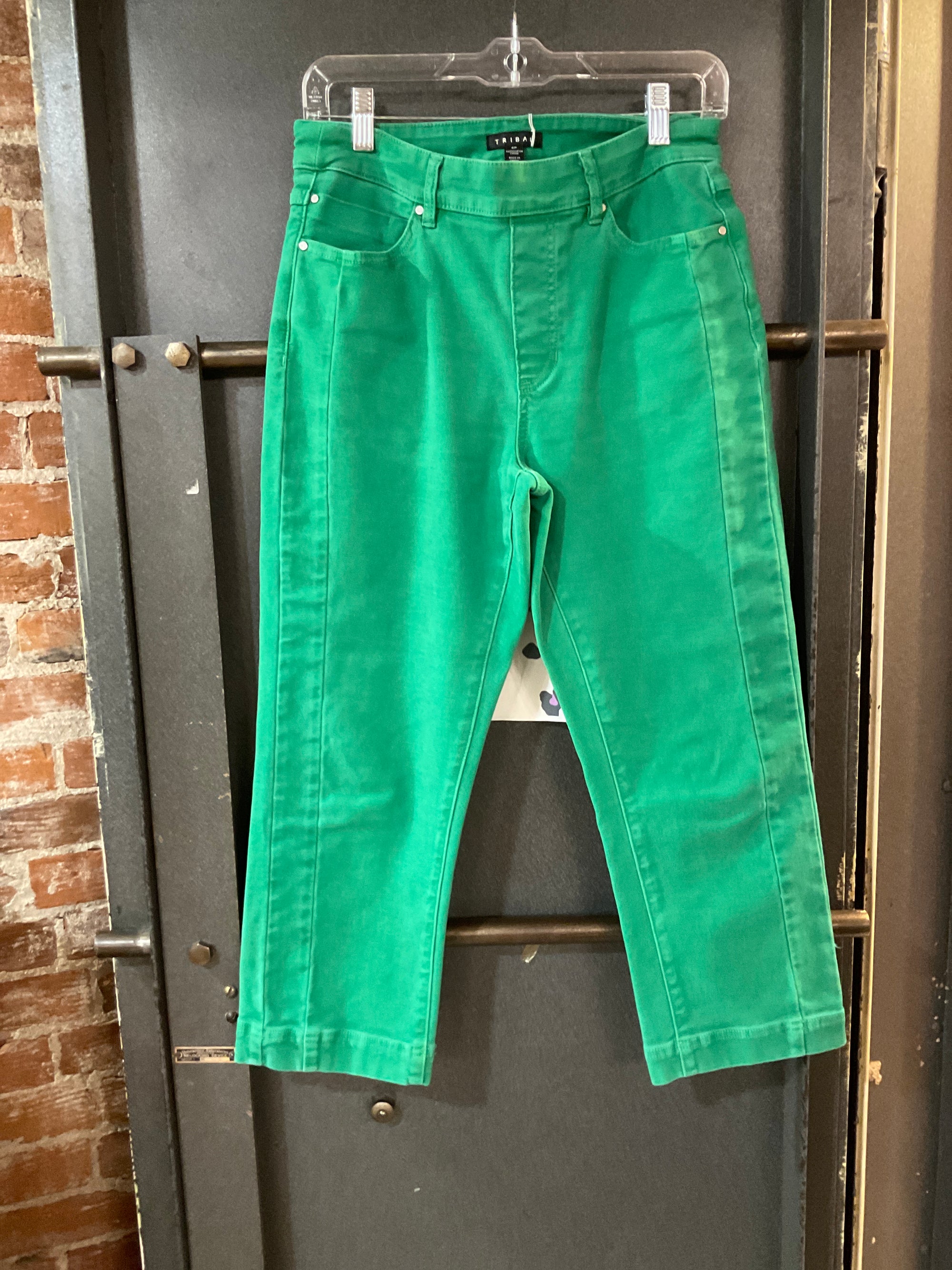 GREEN TRIBAL PANTS 6