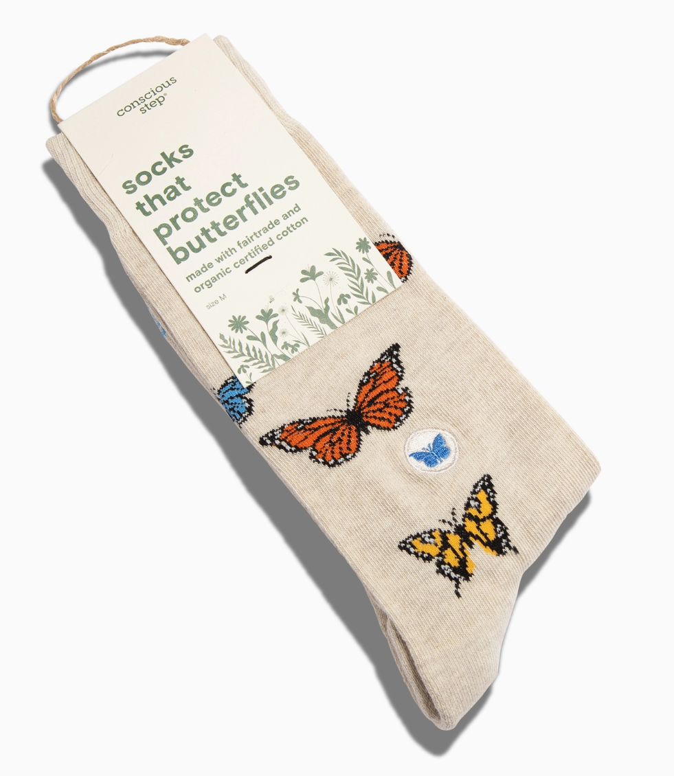 Conscious Step - Socks that Protect Butterflies