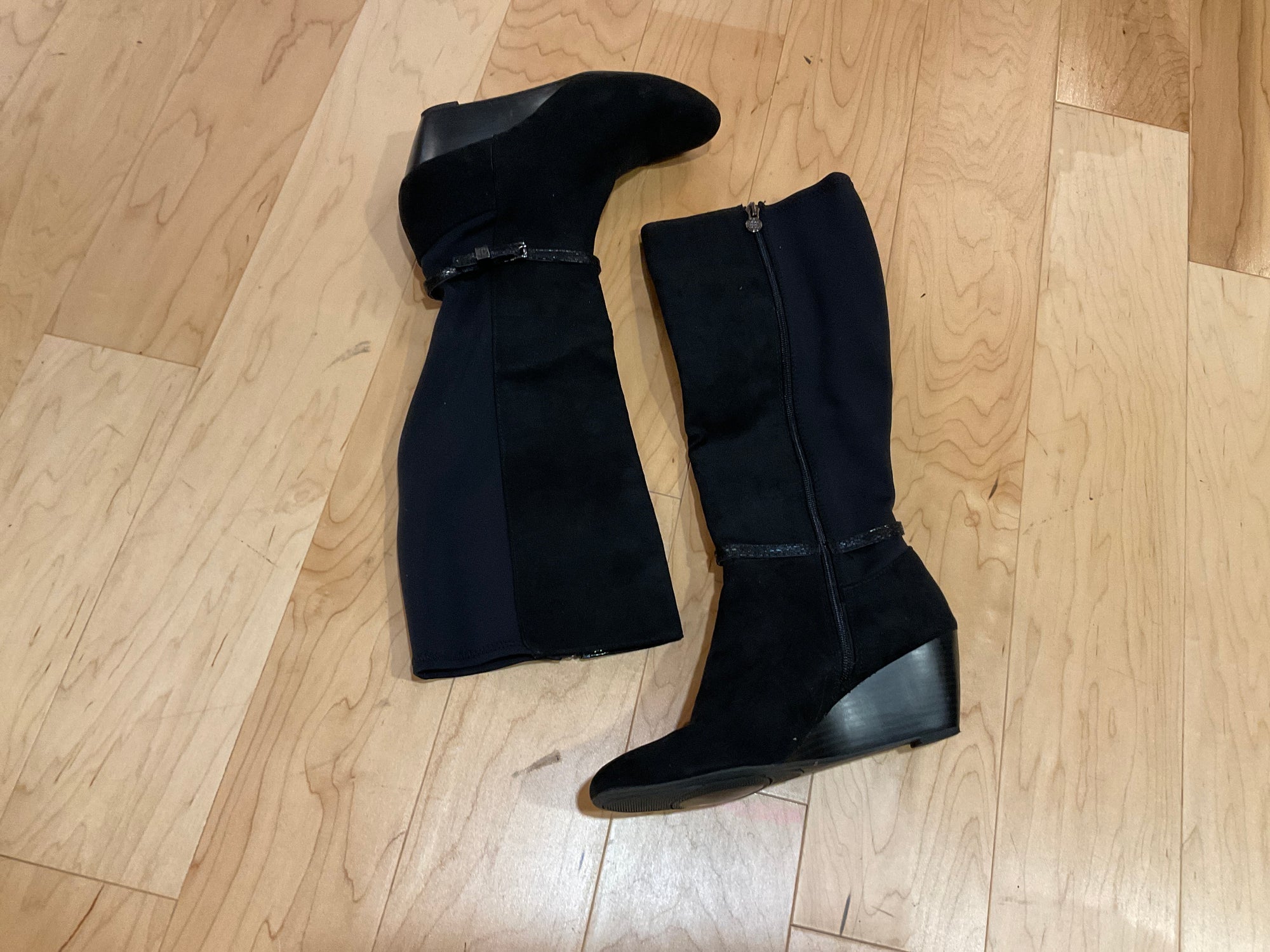 BLACK DANA BUCHMAN BOOT 9