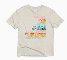 Load image into Gallery viewer, Fruit of the Spirit - Graphic Eco-Cotton Tee
