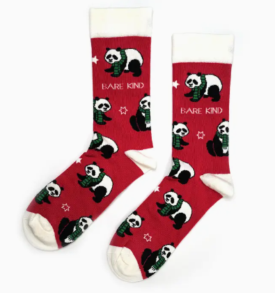 Bare Kind bamboo Christmas Socks