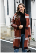 Load image into Gallery viewer, Classic Long Knit Cardigan
