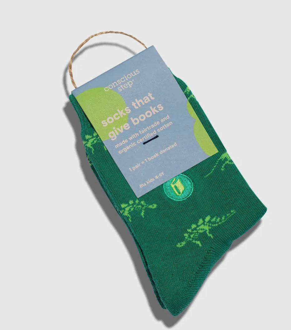 Conscious Step - Socks that Give Books - Kid/Youth