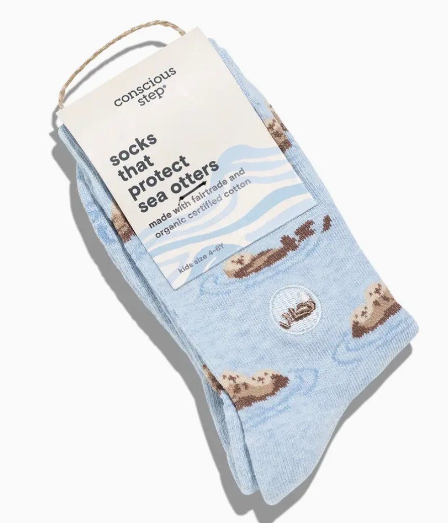Conscious Step - Socks that Save Sea Otters- Youth