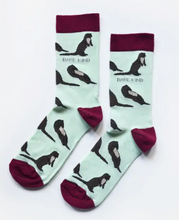 Load image into Gallery viewer, Socks that Save Otters
