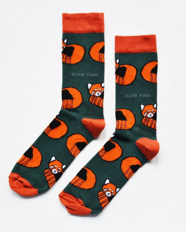 Socks that Save Red Pandas