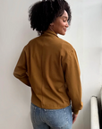 Elegantees - Shelly Heavy-Knit Jacket