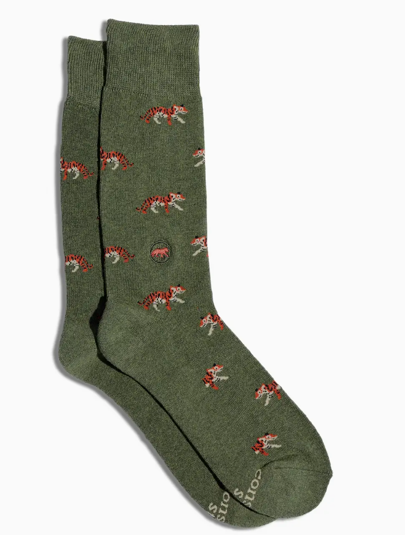 Conscious Step- Socks that Protect Tigers