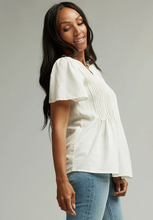 Load image into Gallery viewer, Velora Pin Tuck Blouse
