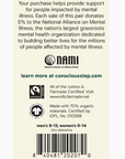 Conscious Step - Socks that Support Mental Health - Ankle