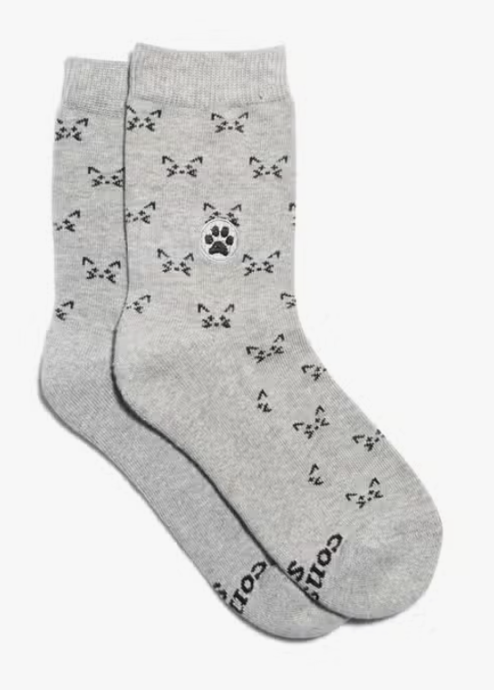 Conscious Step - Socks that Save Cats - Youth:7Y-10Y
