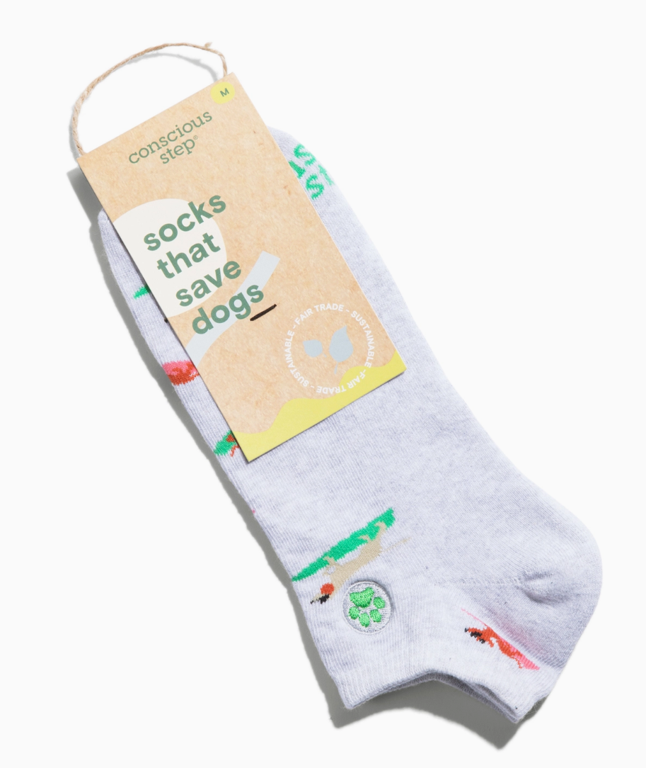 Conscious Step - Socks that Save Dogs - Ankle