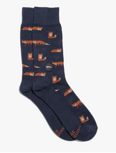 Load image into Gallery viewer, Conscious Step - Socks that Protect Foxes - National Park Collection
