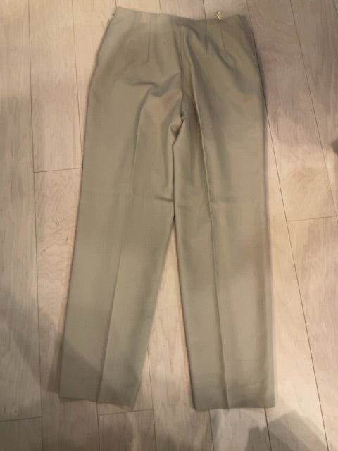 TAN TALBOTS DRESS PANTS 10