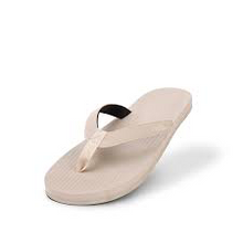 Load image into Gallery viewer, Recycled Tire and Natural Rubber Color Combo Flip Flop
