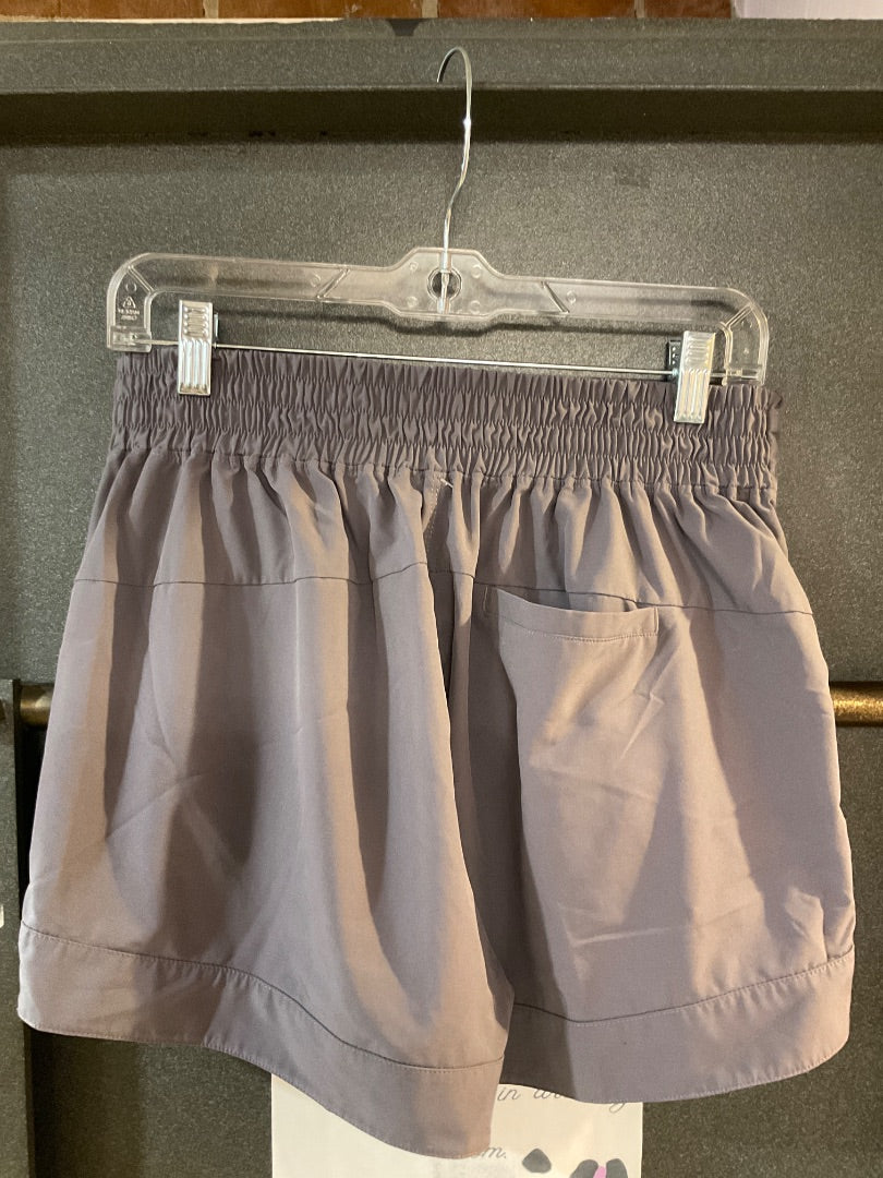 GRAY APANA SHORTS M