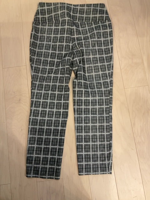 {{ClientCode}} BLK/WHT PLAID Jules &amp; Leopold PANTS, L