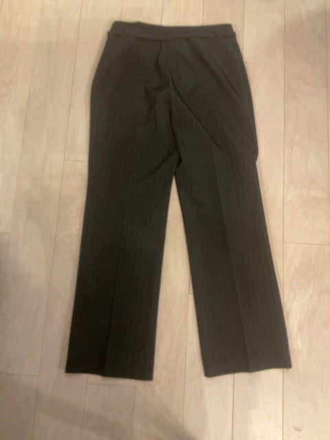 {{ClientCode}} BLACK JENNE MAAG PINSTRIPE PANTS, M