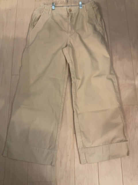 TAN VELVET KHAKI PANTS 12