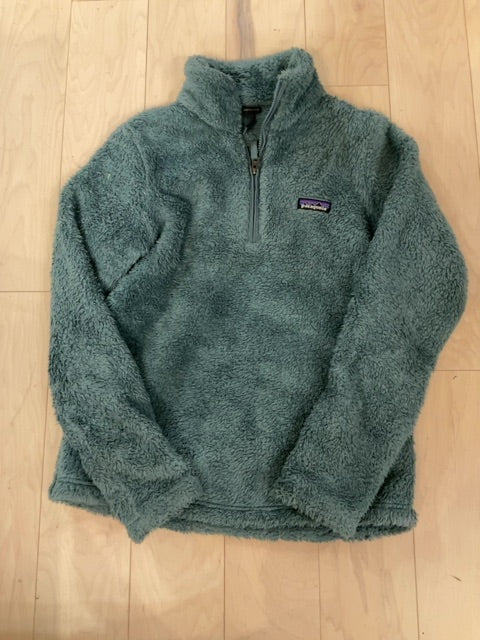 TEAL PATAGONIA 1/4 ZIP PULLOVER 10