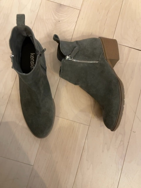GREY KENZIE ANKLE BOOT 9