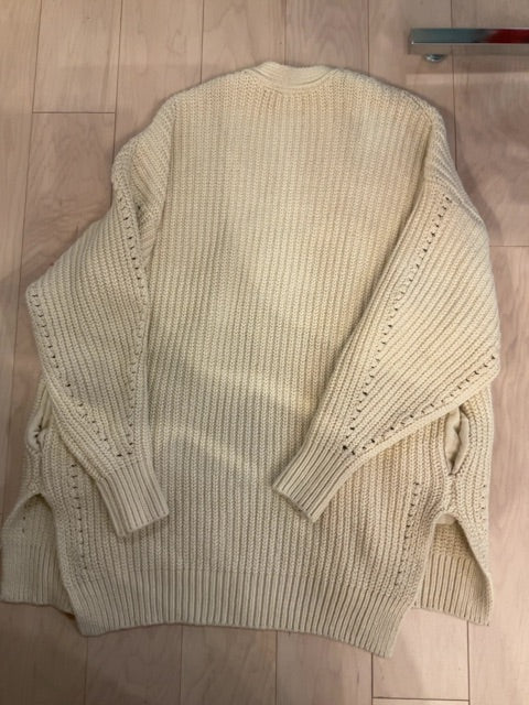 {{ClientCode}} CREAM Free People CARDIGAN, S