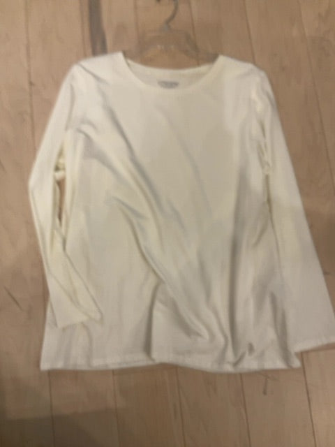 OFF WHITE CHICOS LONG SLEEVE TEE SHIRT XL