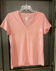 PINK J CREW TEE SHIRT XL