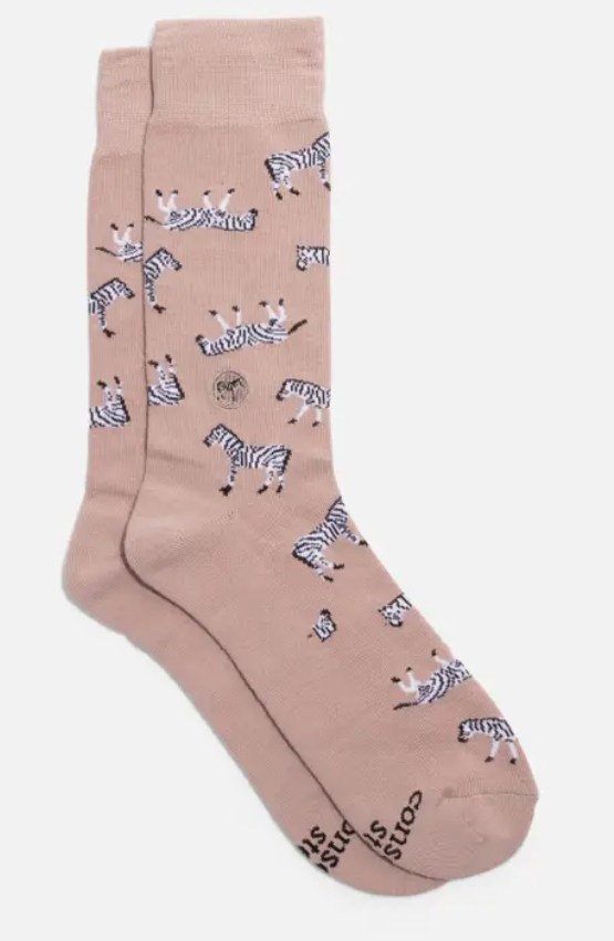 Conscious Step- Socks that protect zebras