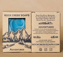 Load image into Gallery viewer, Rock Creek Soaps - Adventurer - Vegan Bar Soap
