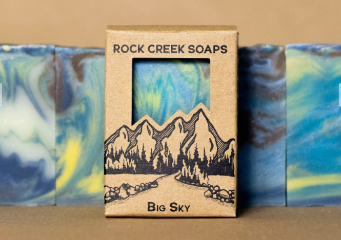 Rock Creek Soaps - Big Sky - Vegan Bar Soap