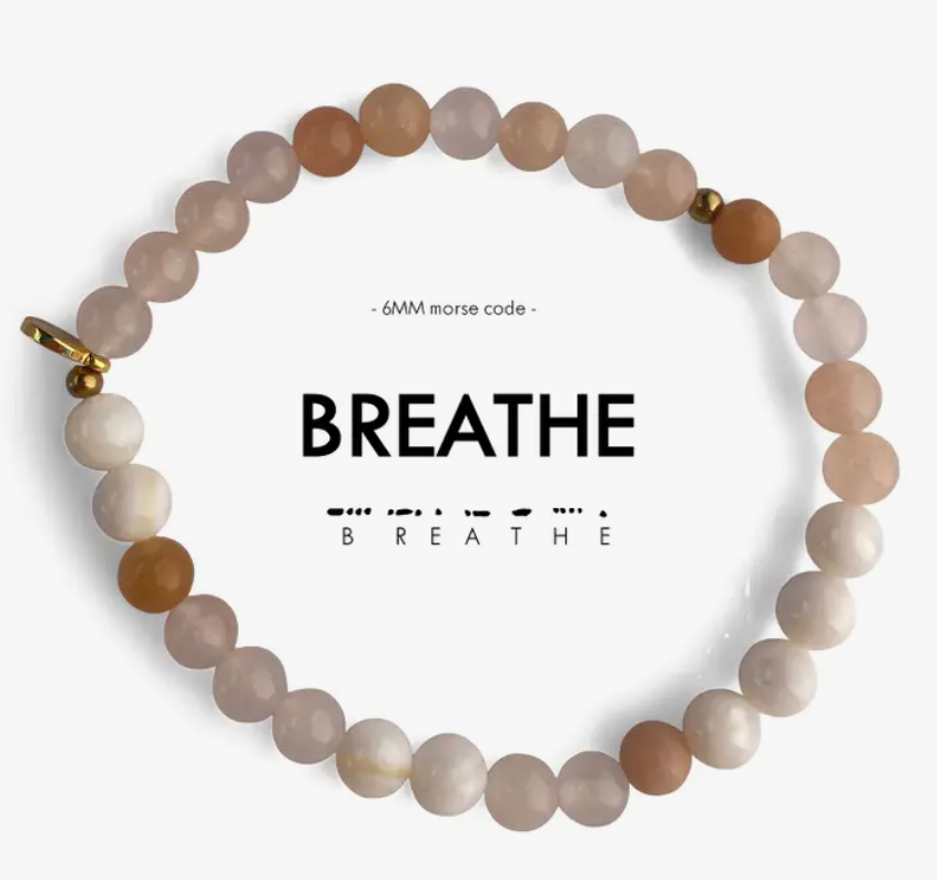 Morse Code Bracelet - BREATHE