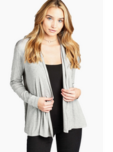 Load image into Gallery viewer, Bamboo Jersey Knit Cardigan
