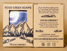 Load image into Gallery viewer, Rock Creek Soaps - Huckleberry - Vegan Bar Soap
